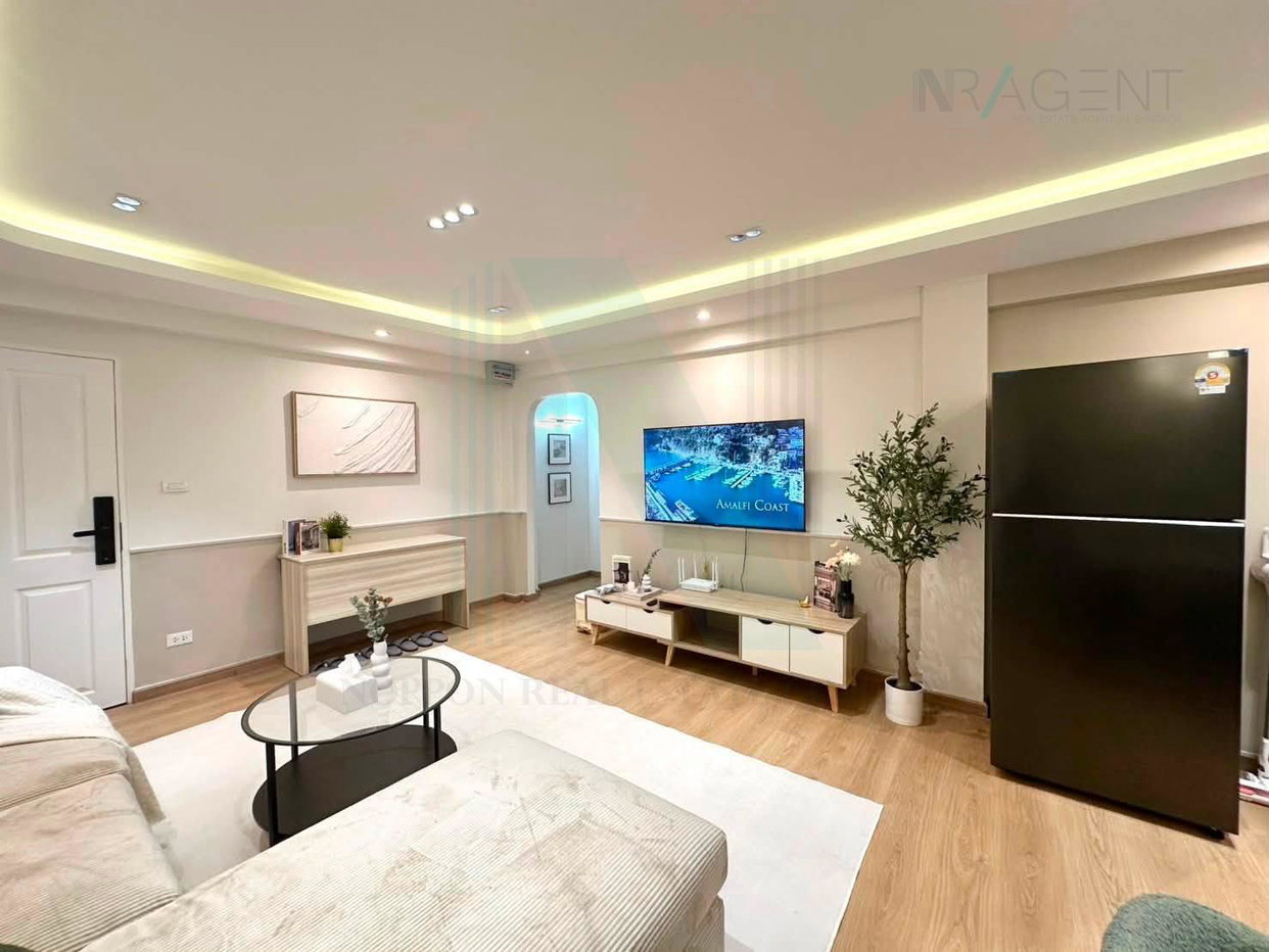 รูป 📌 ให้เช่าคอนโด รัชดา ซิตี้ คอนโด อาคาร 1 ชั้น 8 2 ห้องนอน ขนาด 68 ตรม ใกล้ โรงเรียนอนุบาลเอกลักษณ์ - รูปที่ 1/8