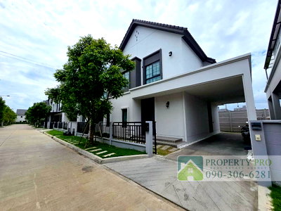 Houses for rent Samut Prakarn : House for Rent Centro Bangna, 2-Storey House 4 Bedroom 57 Sqw 235 Sqm Good Condition Fully Furnished Near MegaBangna, Kanchanaphisek : MJ26R-009