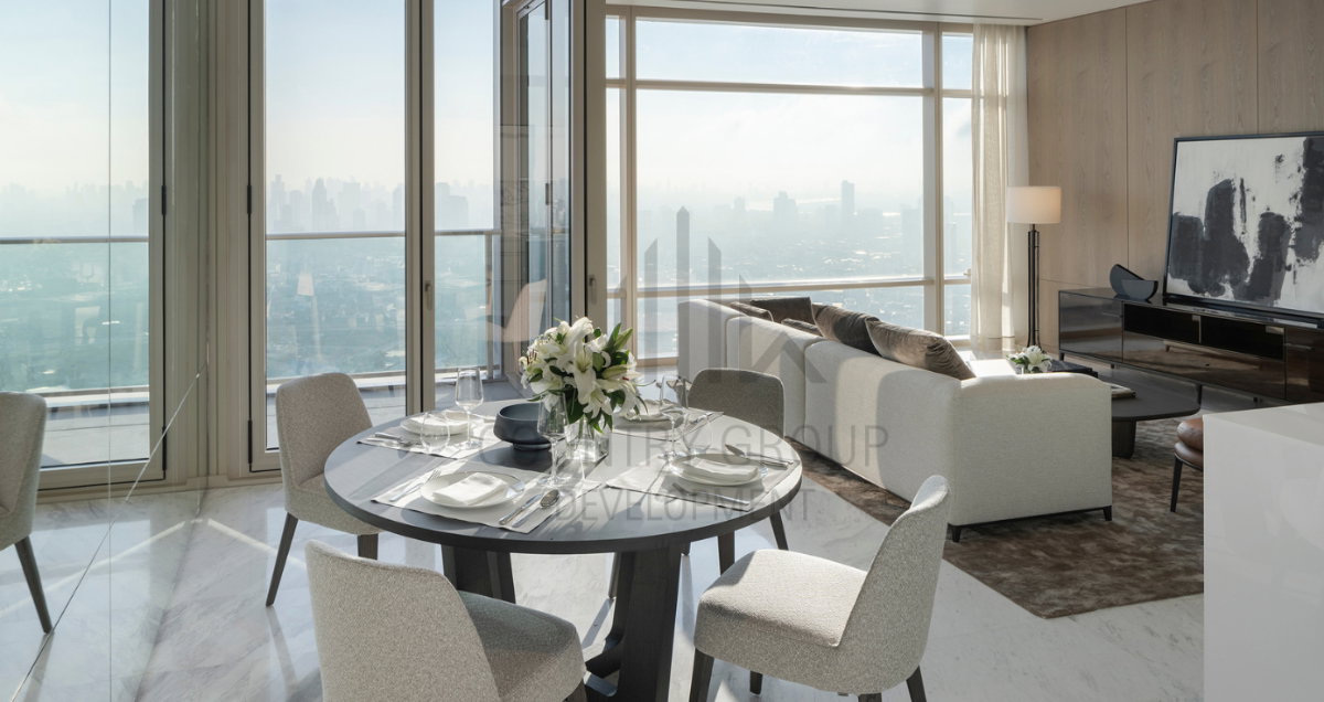 รูป Brand New Developer Unit | Four Seasons Private Residences | 2 Bedrooms | 130 Sq.m. - รูปที่ 3/10