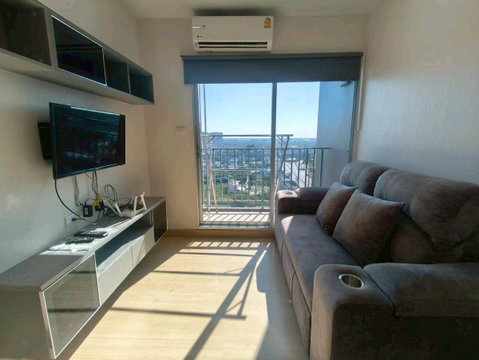 Condo for sale Supalai Veranda Sukhumvit 117 extra large size 40 sq m., near BTS Pu Chao 🏙️✨ 