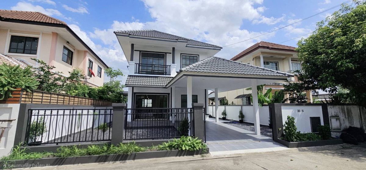 รูป S2988 ขายบ้านเดี่ยว 2 ชั้น เต็มสิริ พาร์ค2 มิตรไมตรี รีโนเวทใหม่พร้อมอยู่ - รูปที่ 1/20