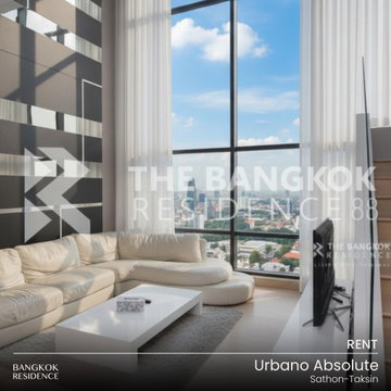 เช่าคอนโด ⭐ Urbano Absolute Sathon-Taksin 3นอน 120ตร.ม. 65k 🛌🏻 ห้องสวย ใกล้ BTS กรุงธนบุรี