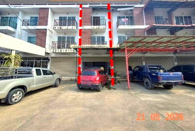 อาคารพาณิชย์ เชียงใหม่ : อาคารพาณิชย์ 30 ตร.วา หางดง เชียงใหม่ 3.8M