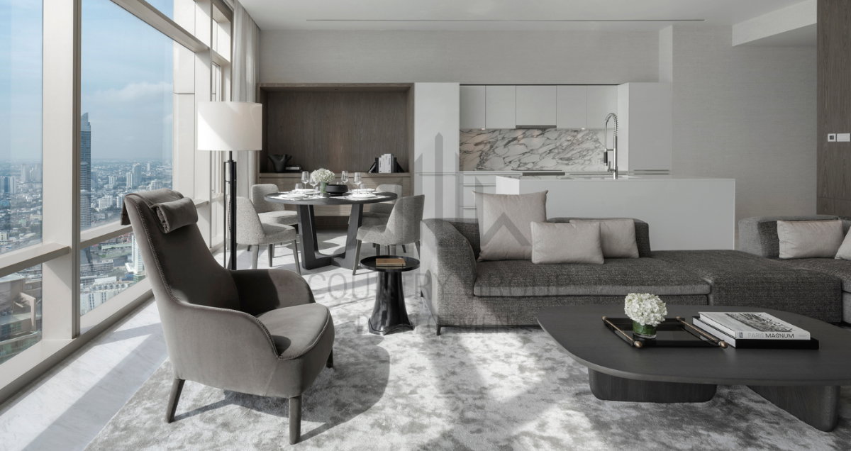 รูป Brand New Developer Unit | Four Seasons Private Residences | 2 Bedrooms | 140 Sq.m. - รูปที่ 3/10