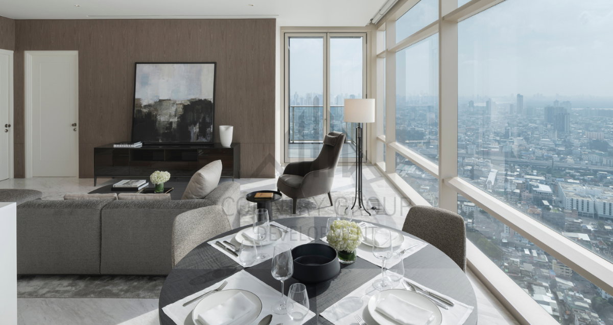 รูป Brand New Developer Unit | Four Seasons Private Residences | 2 Bedrooms | 140 Sq.m. - รูปที่ 2/10