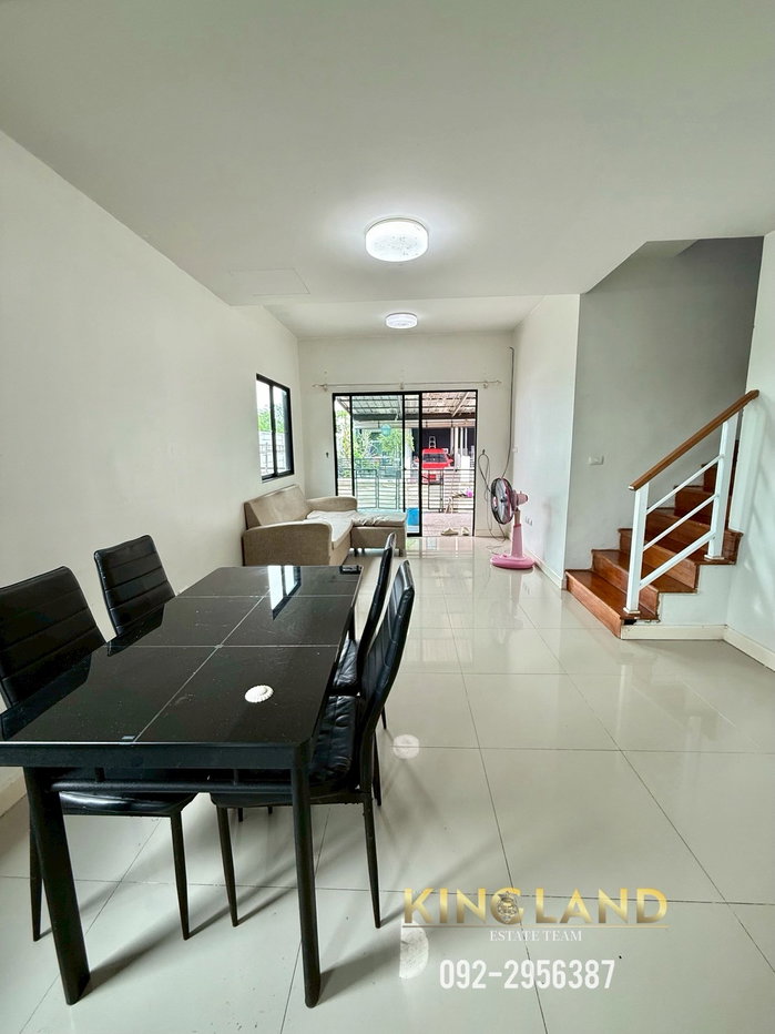 รูป 🏡 #ให้เช่าทาวน์โฮมส์2ชั้นหลังริม ปลูกต้นไม้เลี้ยงสัตว์ได้สวยสวย #โครงการเดอะคอนเนค43 วงแหวนรามอินทรา2   ราคา15,000/เดือน - รูปที่ 2/16