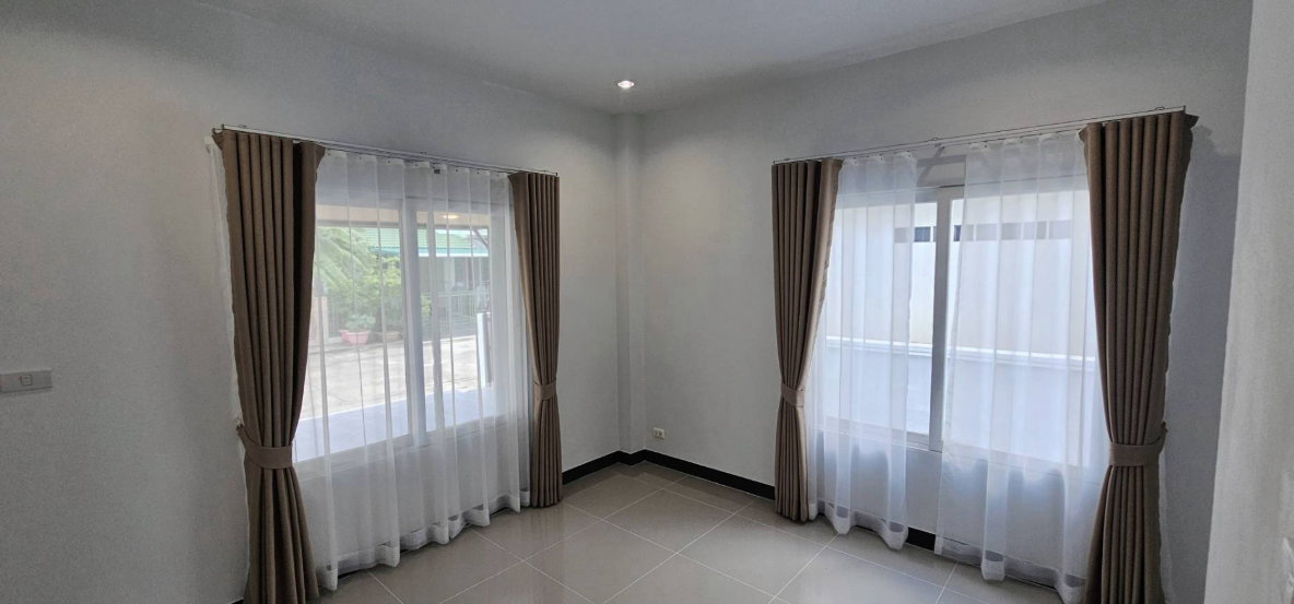 รูป S2987 ขายบ้านเดี่ยว บ้านสวน ร่มเกล้า – สุวรรณภูมิ รีโนเวทใหม่พร้อมอยู่ - รูปที่ 12/20