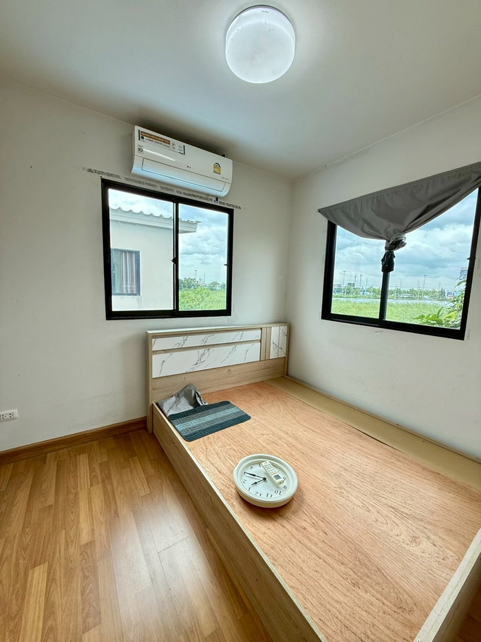รูป 🏡 #ให้เช่าทาวน์โฮมส์2ชั้นหลังริม ปลูกต้นไม้เลี้ยงสัตว์ได้สวยสวย #โครงการเดอะคอนเนค43 วงแหวนรามอินทรา2   ราคา15,000/เดือน - รูปที่ 12/16