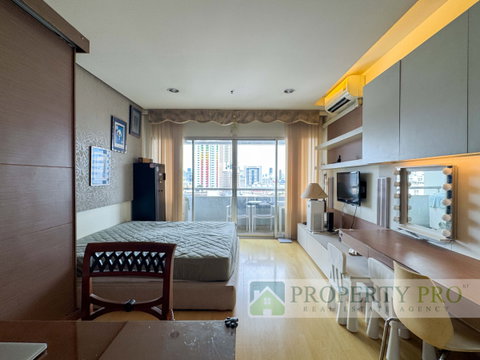 ให้เช่า คอนโด The Platinum Condominium ขนาด 45 ตรม เฟอร์นิเจอร์ครบ ใกล้ ประตูน้ำ ราชดำริ  พระราม 1 พญาไท มักกะสัน BTS ราชเทวี : KT26R-018