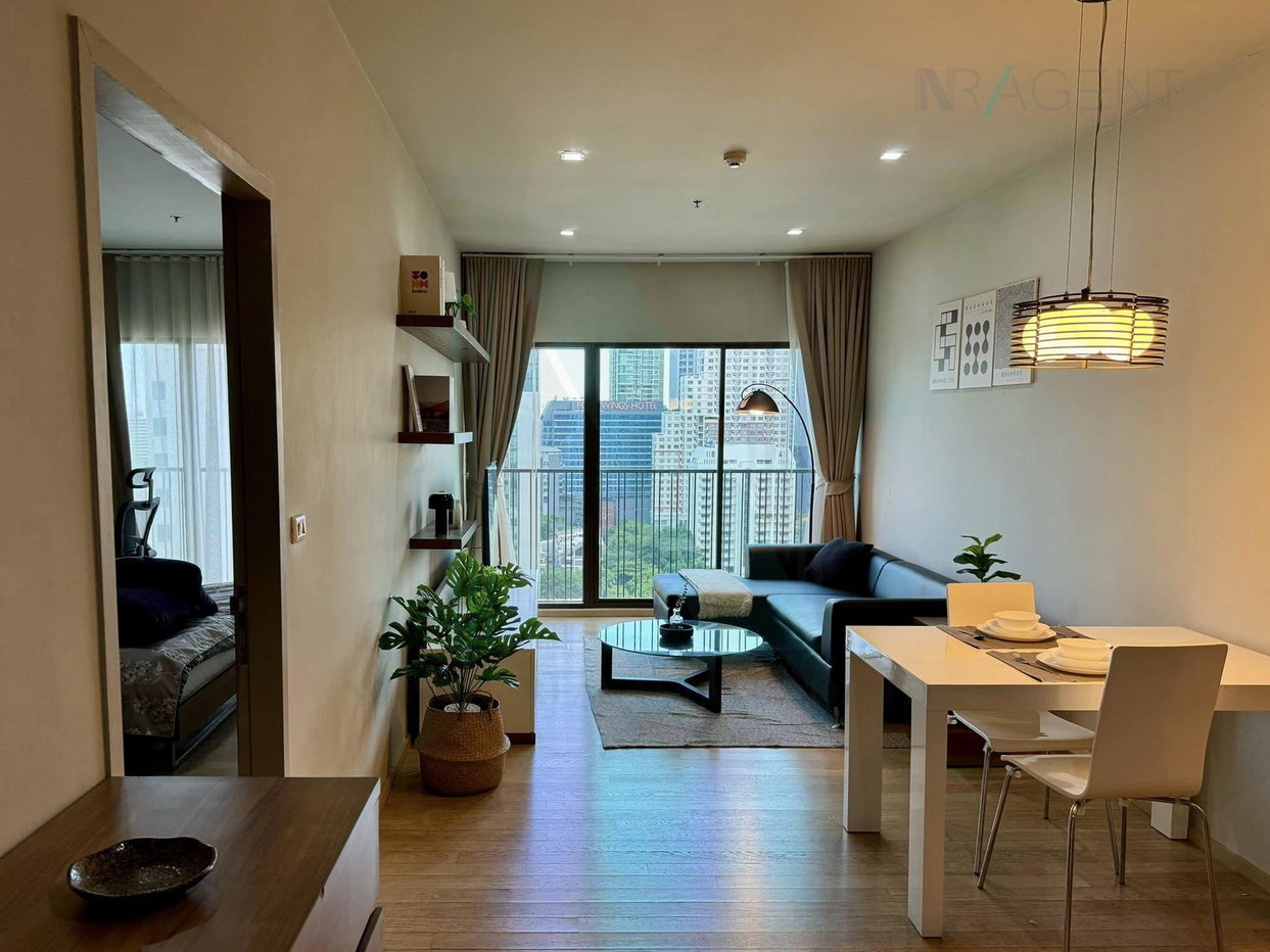 รูป ให้เช่าคอนโด โนเบิล รีไฟน์ อาคาร 1 ชั้น 17 1 ห้องนอน ขนาด 50.00 ตรม ใกล้ โรงพยาบาล สมิติเวช - รูปที่ 4/8