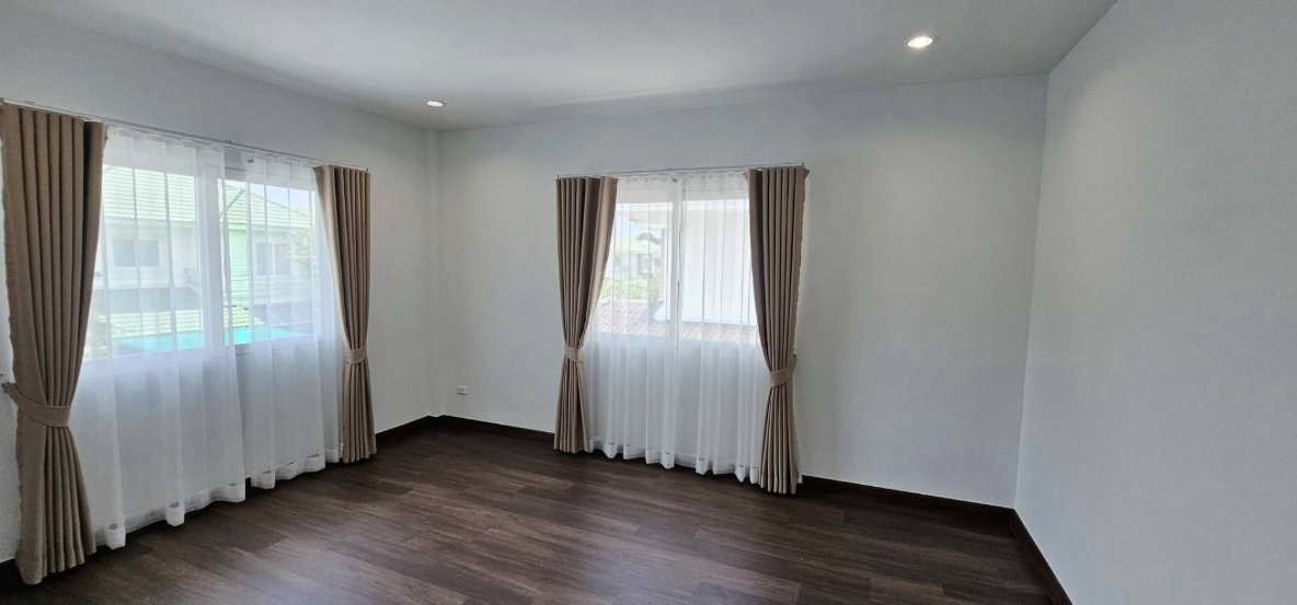 รูป S2987 ขายบ้านเดี่ยว บ้านสวน ร่มเกล้า – สุวรรณภูมิ รีโนเวทใหม่พร้อมอยู่ - รูปที่ 16/20
