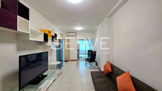 รูปภาพ 1 Bed Large Room View Fully furnished Closed Kitchen Good Location Close To MRT Phra Ram 9 450 m. @ Supalai Park Asoke - Ratchada