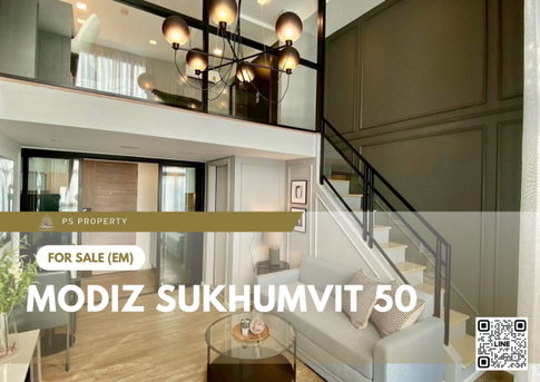 Urgent Sale 🔥 MODIZ Sukhumvit 50 🔥 Brand new unit, convenient location, near BTS On Nut.