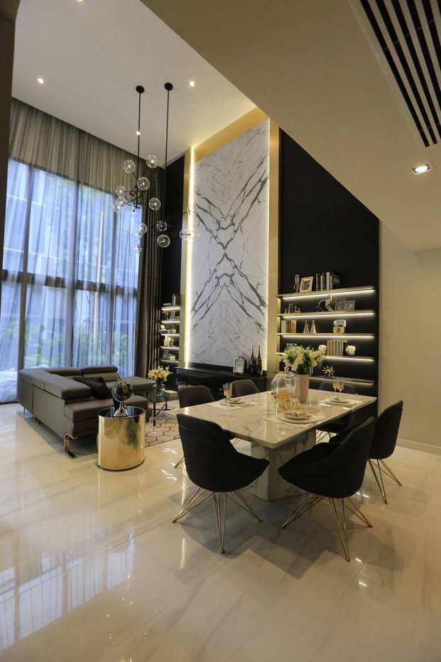 รูป ⭐️ให้เช่า Luxury townhome Quarter 39 🛋️เฟอร์ครบ 🐶Pet friendly - รูปที่ 3/15