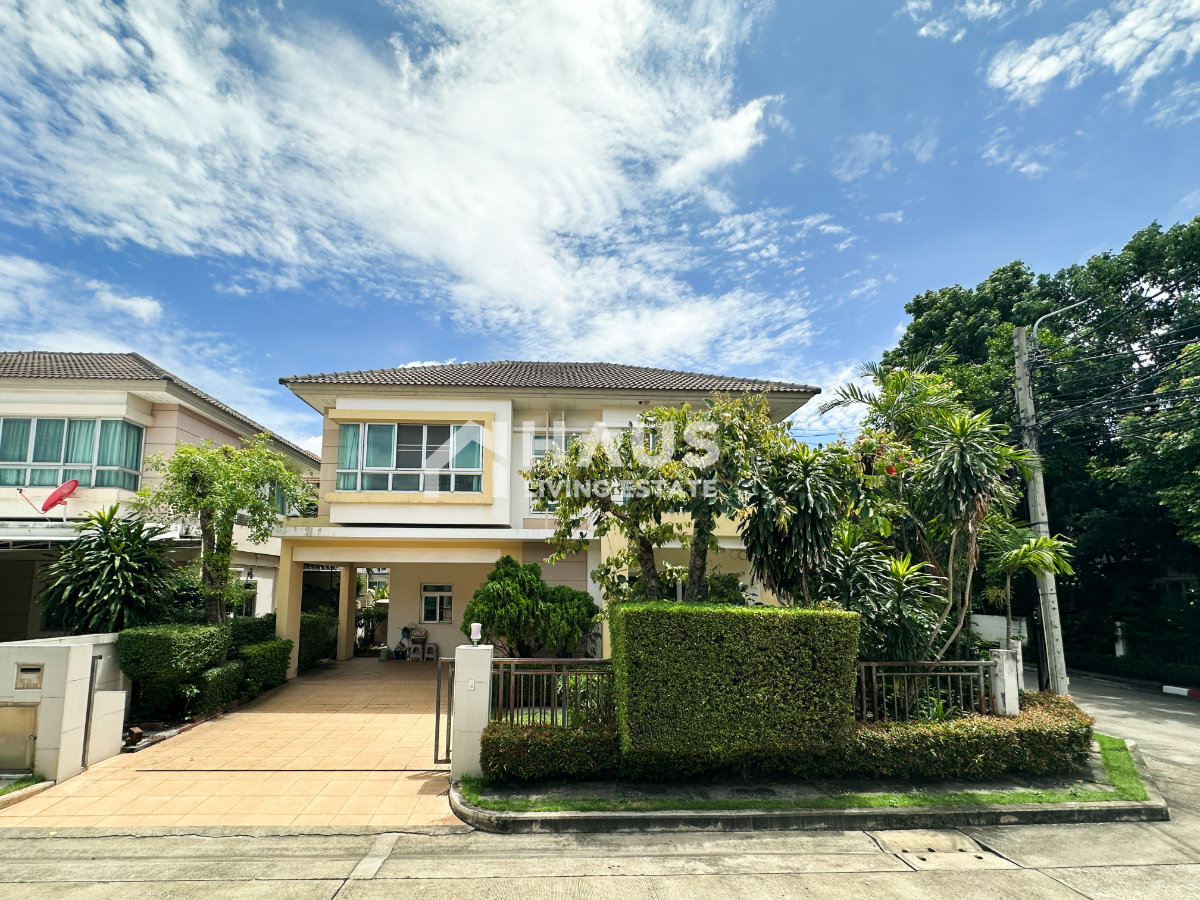 รูป 🏡 โครงการติดถนนใหญ่! บ้านเดี่ยวหลังมุมสภาพดีเยี่ยม เดินทางเข้าเมืองสะดวกสุด 🔥 ขายบ้านเดี่ยว ไลฟ์ บางกอก บูเลอวาร์ด รัชวิภา 🔥 / 3 ห้องนอน #HPCC077 - รูปที่ 1/36