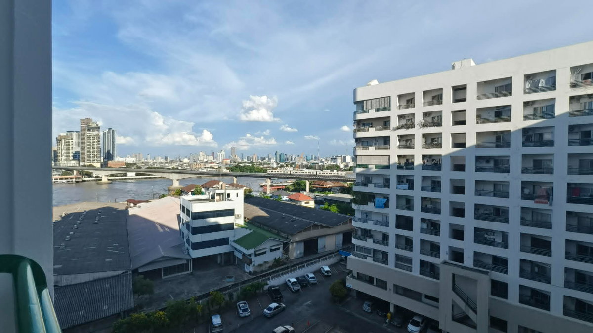 รูป คอนโดวิวแม่น้ำเจ้าพระยา วิวสวย จอดรถได้2คัน - รูปที่ 9/10