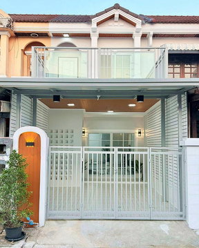 บ้านสวย 3 ห้องนอน #หมู่บ้านนันทนา การ์เด้นท์ 2 ท่าอิฐ รัตนาธิเบศร์ รีโนเวทใหม่ ใกล้ MRT บางรักน้อย ท่าอิฐ