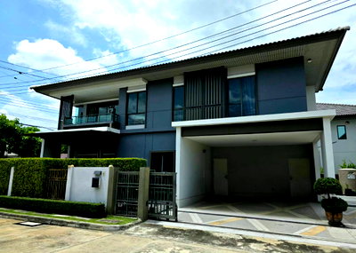 Houses for rent : For Rent: Corner-Plot Detached House, Burasiri Ratchaphruek-345 — Move-In Ready