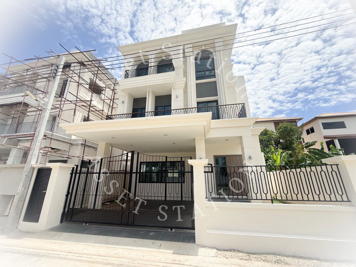 รูป ขาย🏡🪞บ้านเดี่ยว 4 ห้องนอน  St.Moritz Bang Sue หมู่บ้านหรู ใกล้  MRT 🚊สถานีเตาปูน - รูปที่ 1/8
