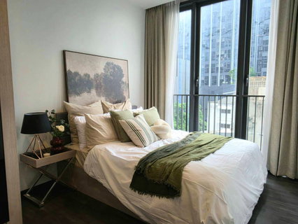 The Line Asoke-Ratchada, 1 bedroom, 35.67 sq.m., fully furnished, ready to move in, near MRT Rama 9. Selling for 4.39 million baht.