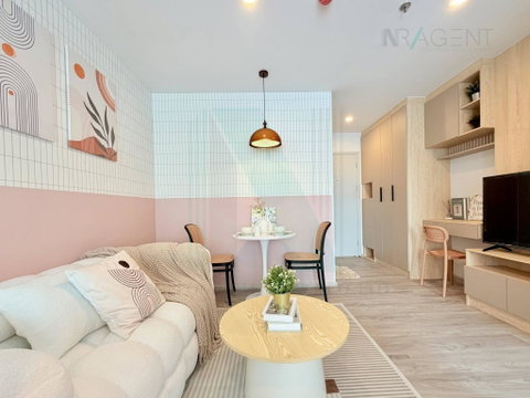 📌 For Rent Condo REGENT HOME BANGNA Building A, Floor 28,1 bed room, Room size 28 sqm