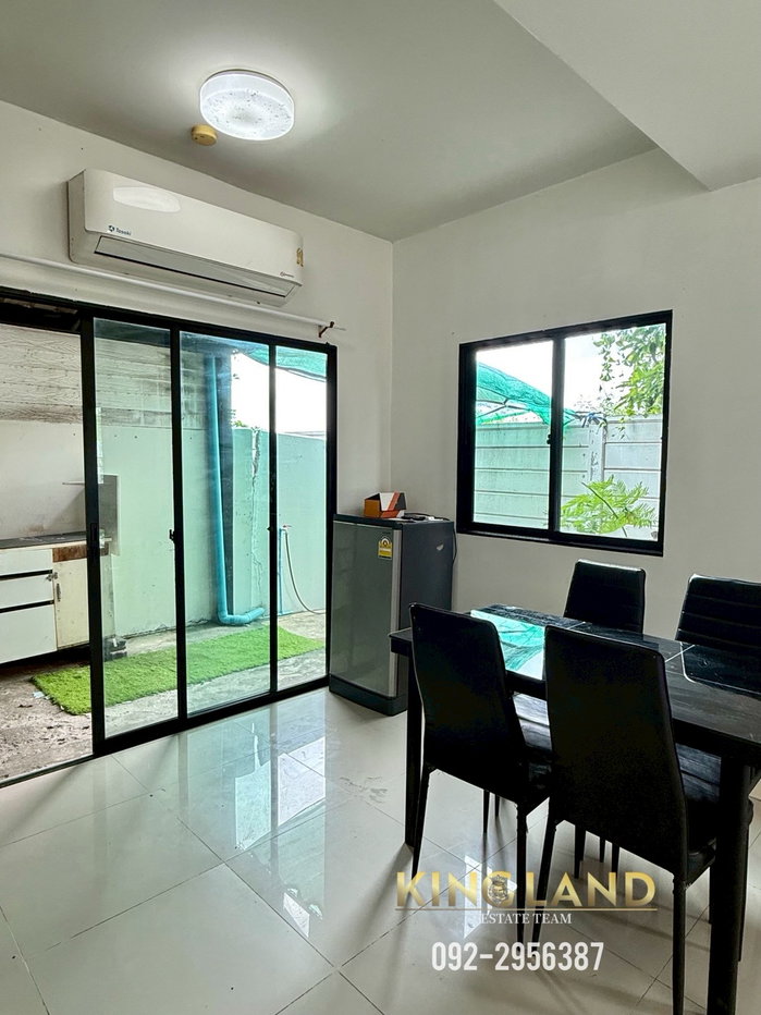 รูป 🏡 #ให้เช่าทาวน์โฮมส์2ชั้นหลังริม ปลูกต้นไม้เลี้ยงสัตว์ได้สวยสวย #โครงการเดอะคอนเนค43 วงแหวนรามอินทรา2   ราคา15,000/เดือน - รูปที่ 3/16