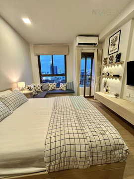 For Rent Condo QUINTARA MHy’ZEN PHROM PHONG Building 1, Floor 8,Studio, Room size 21 sqm