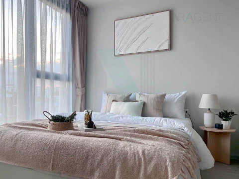 📌 For Rent Condo ATMOZ OASIS ONNUT Building C, Floor 4,Studio, Room size 26.00 sqm