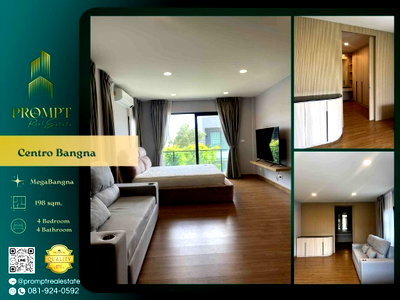 บ้านเดี่ยวให้เช่า : CD03676 - Centro Bangna : MegaBangna