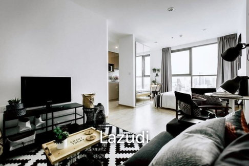 36th Floor 28.5 sqm Studio Condo at Ideo Q Chula-Samyan Bang Rak