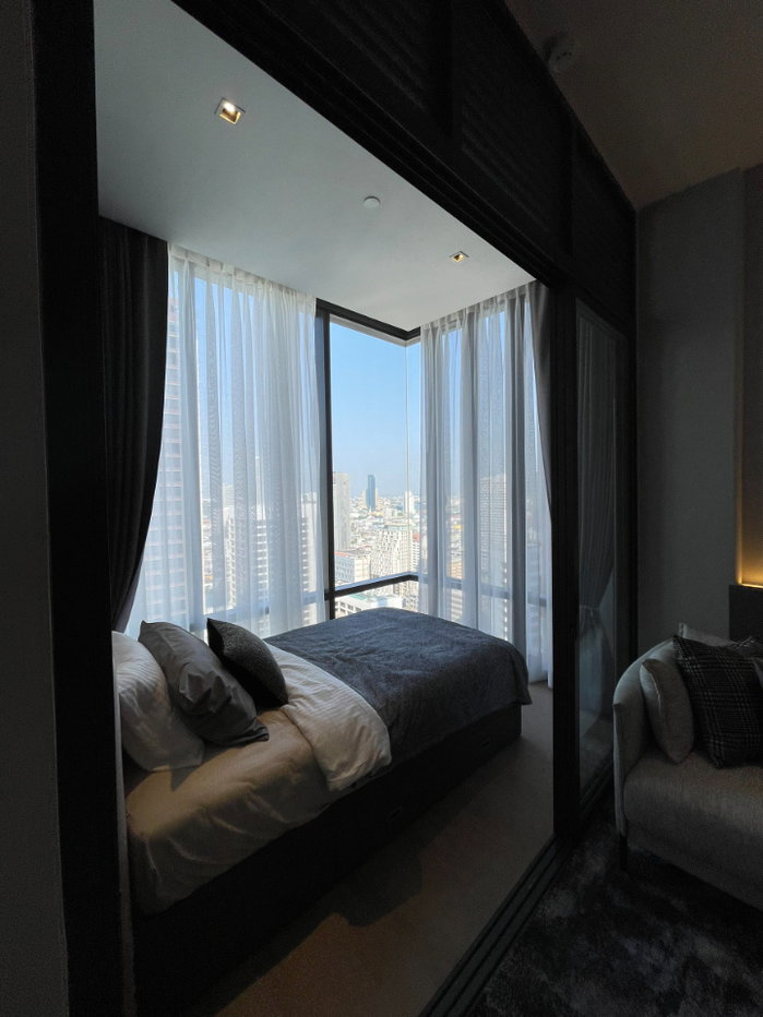 รูป ห้องแต่งครบ 2br 49 ตรม.ห้องสุดท้าย  กู้เต็ม100% ชั้นสูง วิวเมือง - รูปที่ 10/11