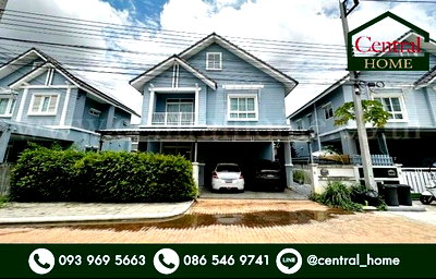 ขายบ้านเดี่ยว : บ้านเดี่ยว 2 ชั้น อคาเดีย วิลล์ รังสิต-คลอง 2 บ้านสไตล์ อิงลิช คอตเทจ พร้อมอยู่ ราคาถูก