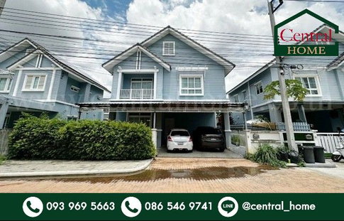 บ้านเดี่ยว 2 ชั้น อคาเดีย วิลล์ รังสิต-คลอง 2 บ้านสไตล์ อิงลิช คอตเทจ พร้อมอยู่ ราคาถูก