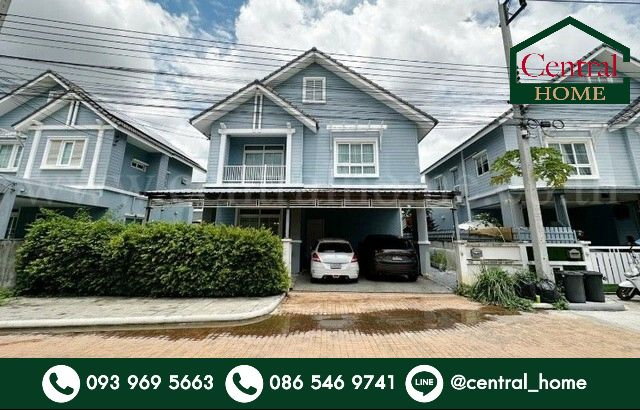 ขายบ้านเดี่ยว : บ้านเดี่ยว 2 ชั้น อคาเดีย วิลล์ รังสิต-คลอง 2 บ้านสไตล์ อิงลิช คอตเทจ พร้อมอยู่ ราคาถูก