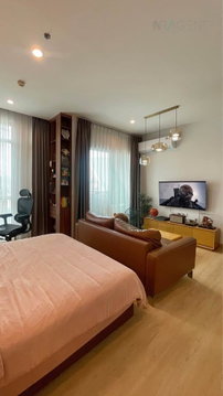 📌 For Rent Condo THE CAPITAL EKAMAI-THONGLOR Building 1, Floor 12A,Studio, Room size 36 sqm