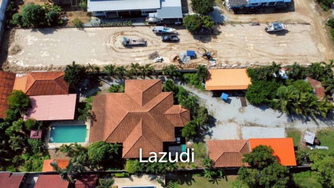 ขายบ้านหรู 4 ห้องนอน บนที่ดินขนาดใหญ่ 3,416 ตารางเมตร ในห้วยใหญ่