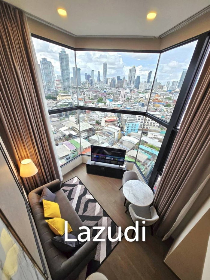 รูป 48 sqm high-rise condo Park Origin Chula Samyan Bang Rak - รูปที่ 1/9