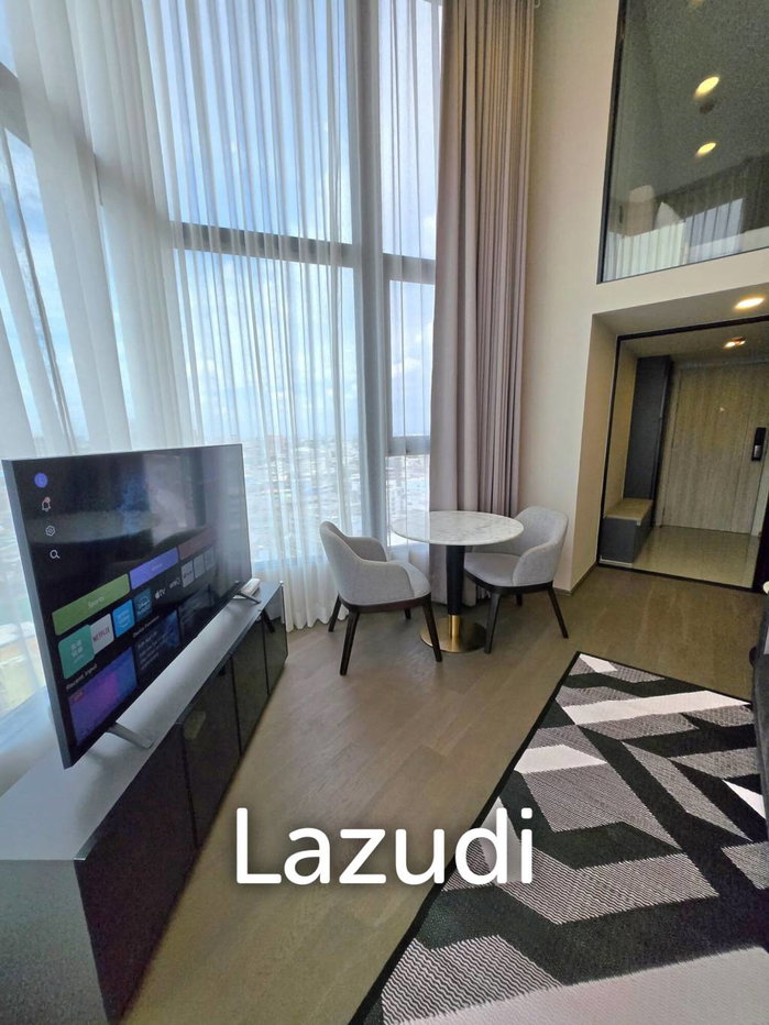 รูป 48 sqm high-rise condo Park Origin Chula Samyan Bang Rak - รูปที่ 3/9