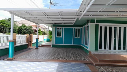 ขายบ้านเดี่ยวชั้นเดียว หลังมุม โครงการบ้านนนทวรรณ จังหวัดระยอง ทำเลดี เดินทางสะดวก