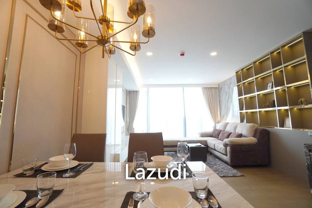 รูป 78 sqm 2-Bed Condo at Siamese Exclusive Queens Khlong Toei - รูปที่ 3/12