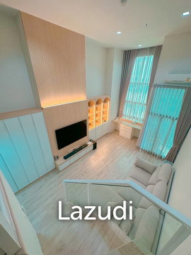 40 sqm Loft-Style 1 Bedroom Condo on 28th Floor in Khlong San Bangkok