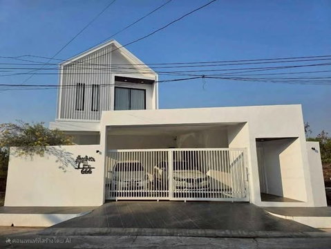🔥 For Sale – Nakarin Garden Village Fully Furnished 2-Storey Nordic Style Detached House – Ready to Move In