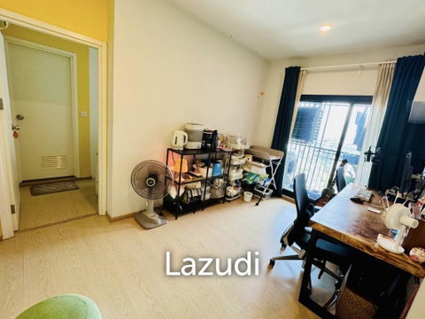 49 sqm high floor condo with skyline view in Bang Kapi Bangkok