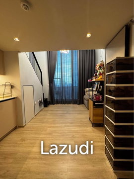 Modern 39 sqm Loft-Style 1 Bedroom Condo on 14th Floor in Phaya Thai Bangkok