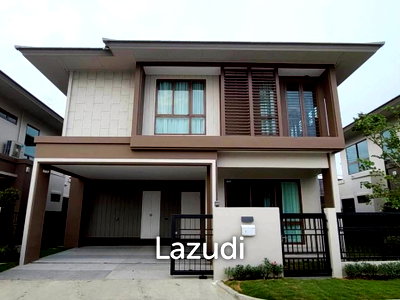 บ้านเดี่ยวให้เช่า : บ้านเดี่ยว4ห้องนอน 2 ชั้น 196 ตร.ม. ทำเลกรุงเทพกรีฑา ใกล้สวนและสิ่งอำนวยความสะดวก