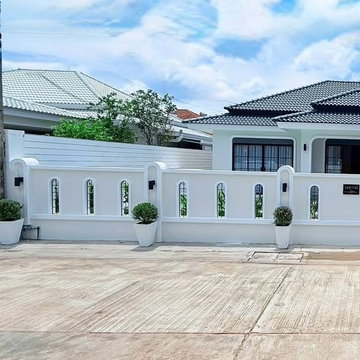 🔥 ขาย หมู่บ้านพัทยาทรอปิคอล 2 (Pattaya Tropical 2) บ้านพูลวิลล่าชั้นเดียว สไตล์ Modern Classic บิ้วอินทั้งหลัง พร้อมเข้าอยู่