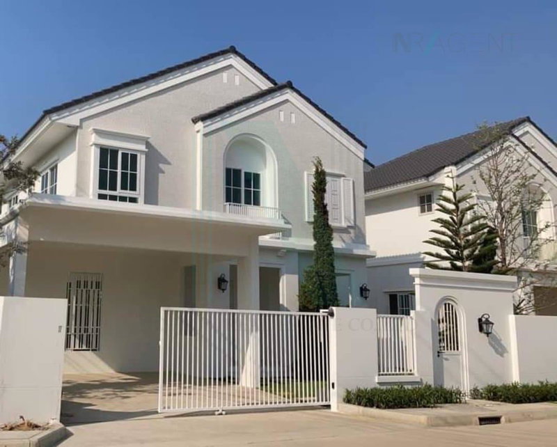 บ้านเดี่ยวให้เช่า : ให้เช่าบ้านเดี่ยว 2 ชั้น ชัยพฤกษ์ บางนา กม.15 3 ห้องนอน 3 ห้องน้ำ