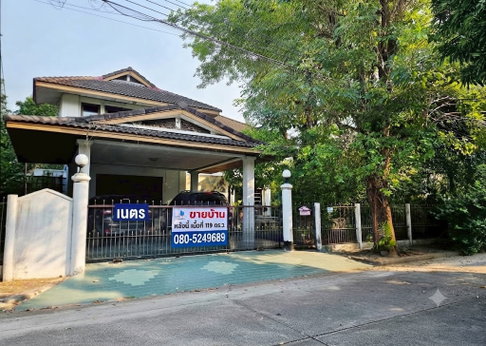 ขายบ้านเดี่ยวหลังใหญ่ ชวนชื่น พาร์ควิลล์ กาญจนาภิเษก 119 ตร.ว. ใกล้ ม.มหิดล ศาลายา ค่าส่วนกลางถูกมาก