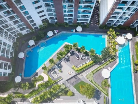 ปล่อยเช่า The one condo พร้อมเฟอร์ฯ #วิวสระว่ายน้ำ ใกล้เซ็นทรัลเฟส , ม.พายัพ , ร.พ.กรุงเทพ , นิมมาน