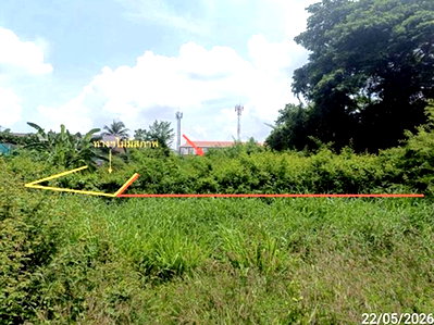 ขายที่ดิน : ที่ดินว่างเปล่า 247 ตร.วา เมืองมหาสารคาม มหาสารคาม 2.5M